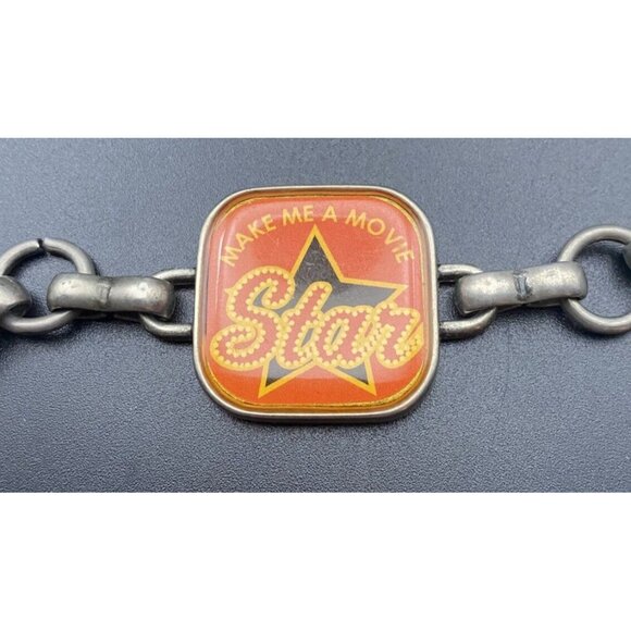 Vintage Retro Movie Pin Up Girl 29" Belt Or Necklace Punk Funky Campy Edgy Panel - Picture 6 of 11